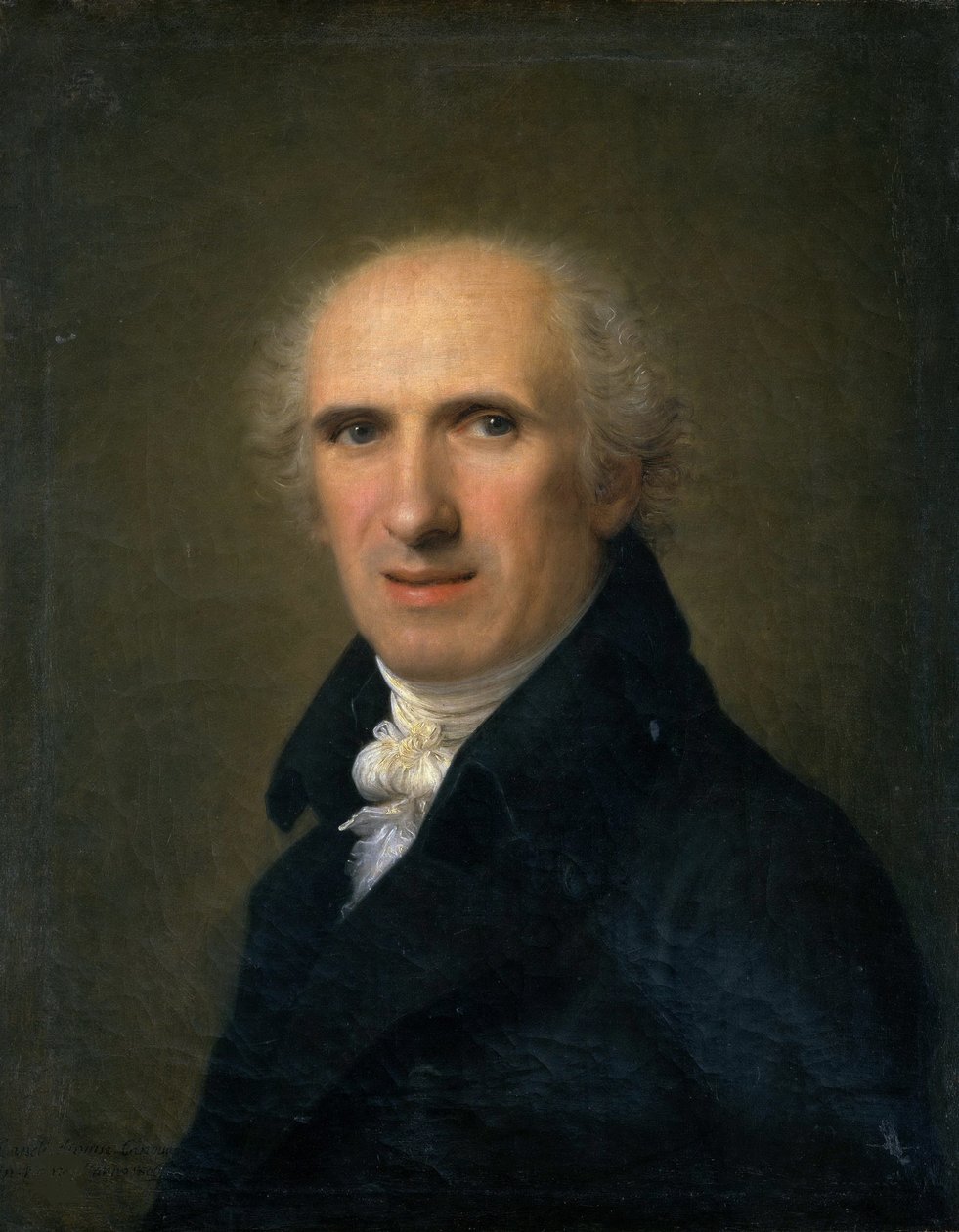 雕塑家安东尼奥-卡诺瓦的肖像，1757-1822，1806。 作者 加斯帕兰迪