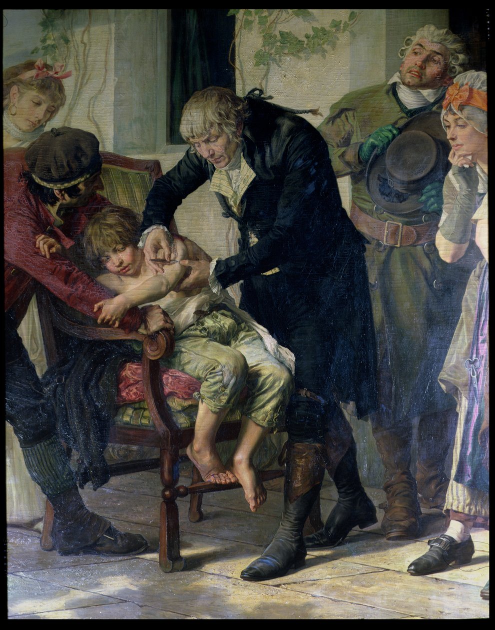 Edward Jenner（1749-1823）于1796年（1879年）首次接种天花疫苗（详情） 作者 加斯顿蜜饯