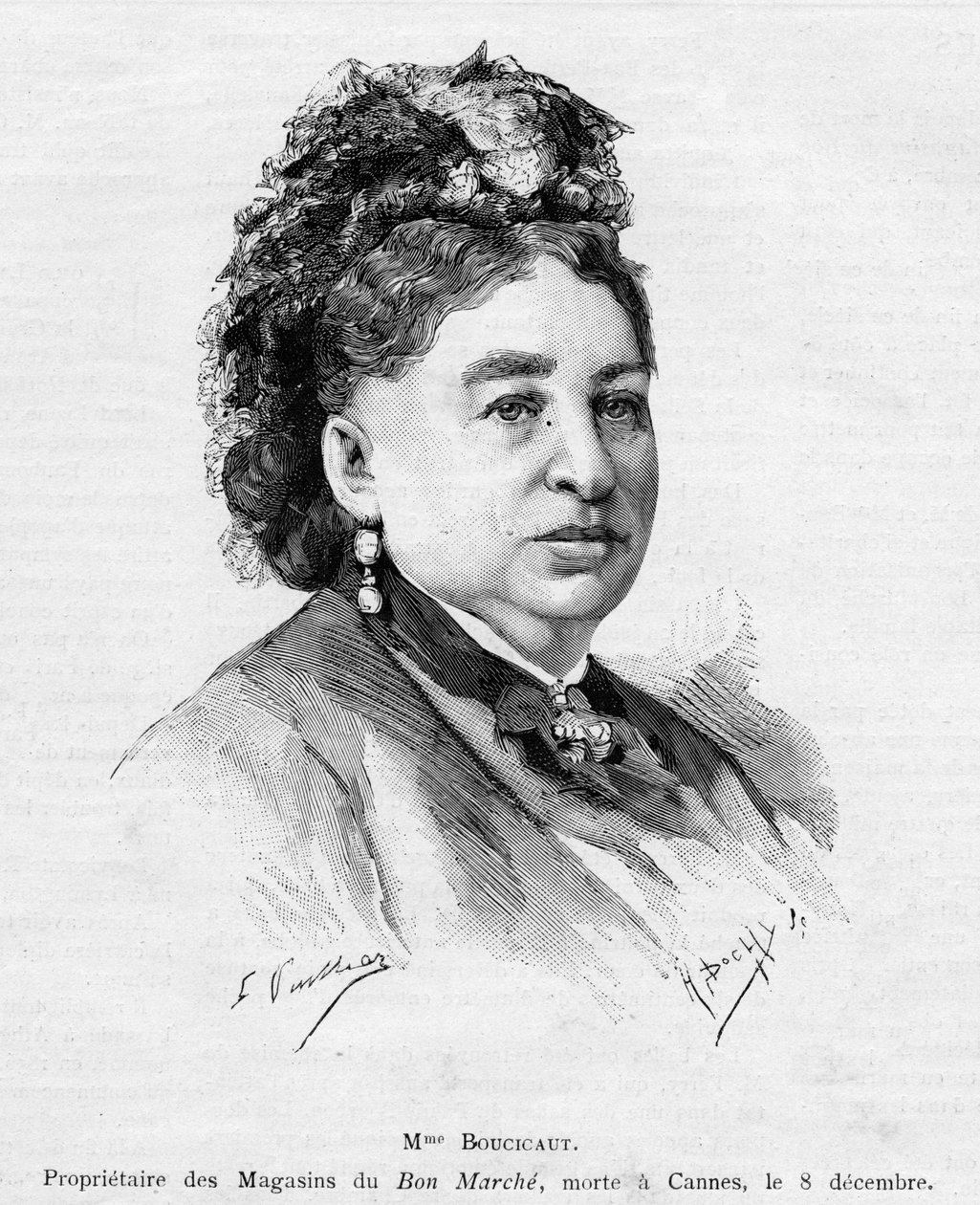 玛格丽特Boucicaut，1887年 作者 加斯顿·沃利耶（Gaston Vuillier）