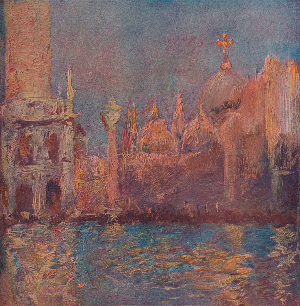 威尼斯，19世纪，1911年 作者 加斯顿·拉·Touche