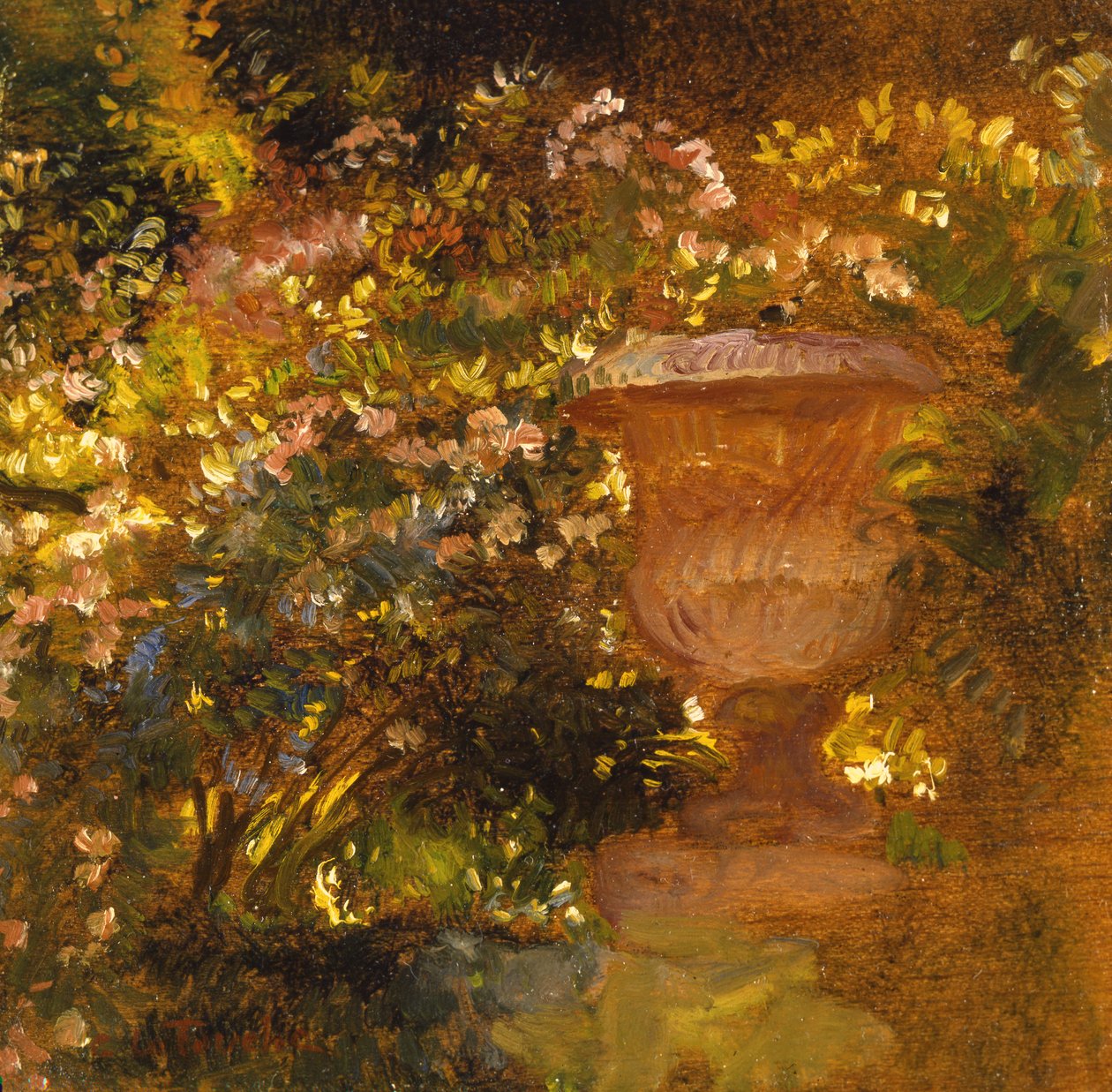 花园场景 作者 加斯顿·德拉·Touche