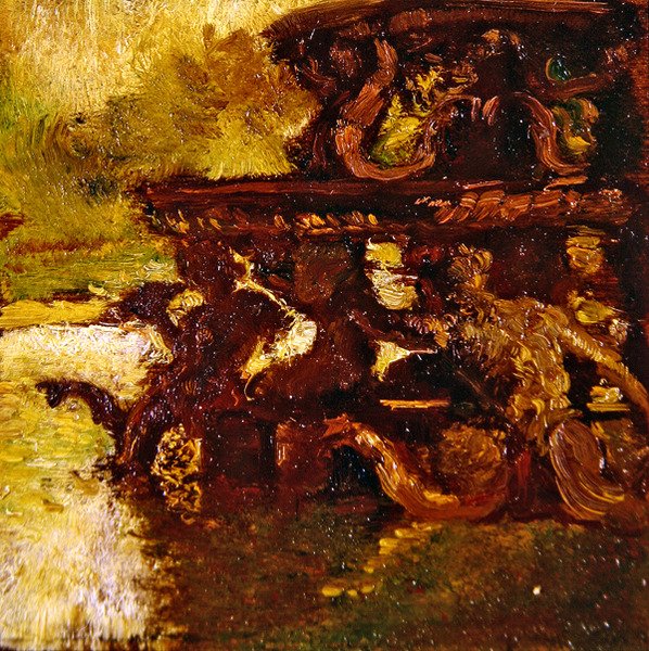 花园场景 作者 加斯顿·德拉·Touche