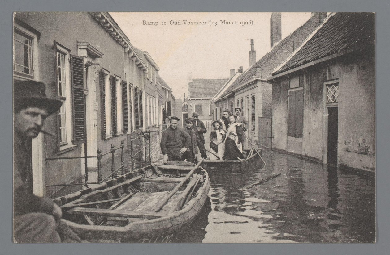1906 年 3 月 13 日在 Oud-Vossemeer 发生的灾难 作者 范斯特拉顿兄弟