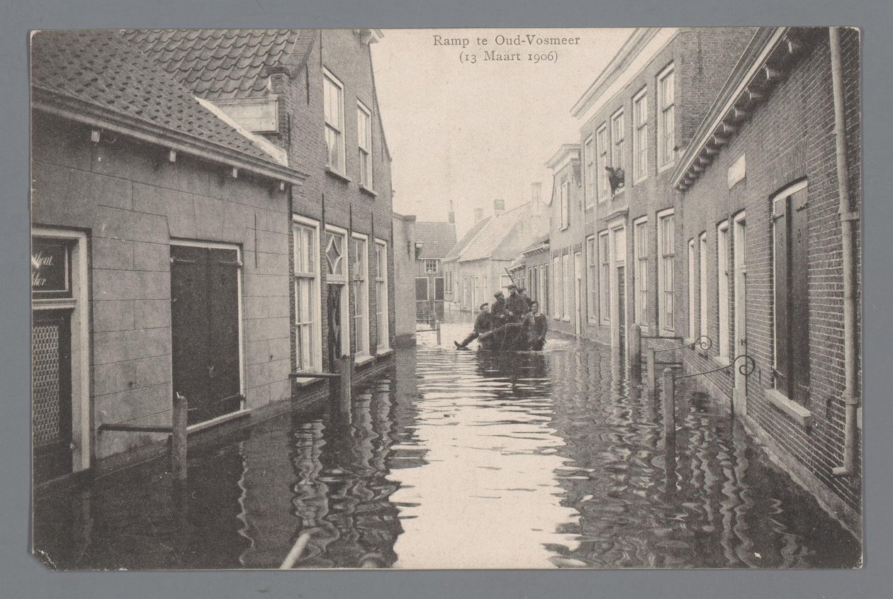 1906 年 3 月 13 日在 Oud-Vossemeer 发生的灾难 作者 范斯特拉顿兄弟