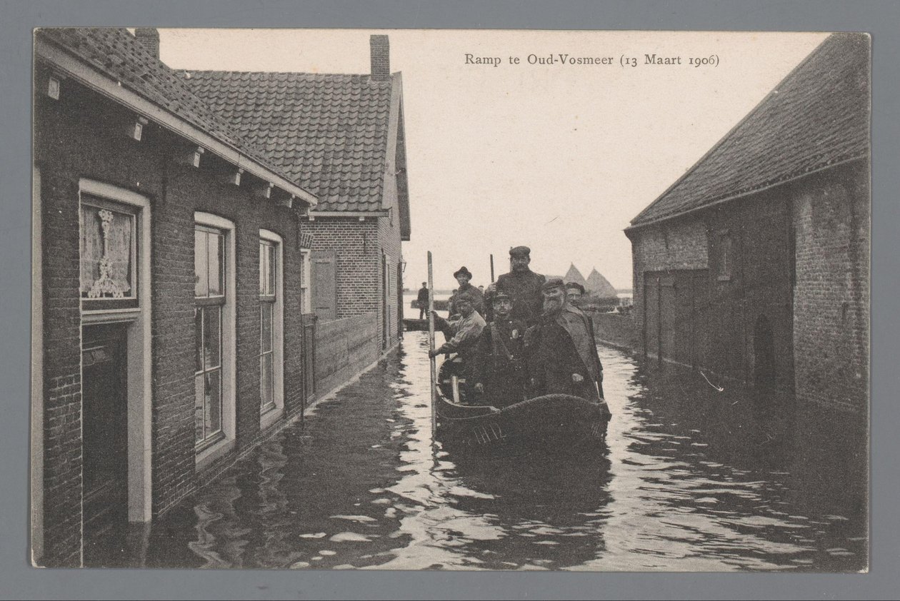 1906 年 3 月 13 日在 Oud-Vossemeer 发生的灾难 作者 范斯特拉顿兄弟