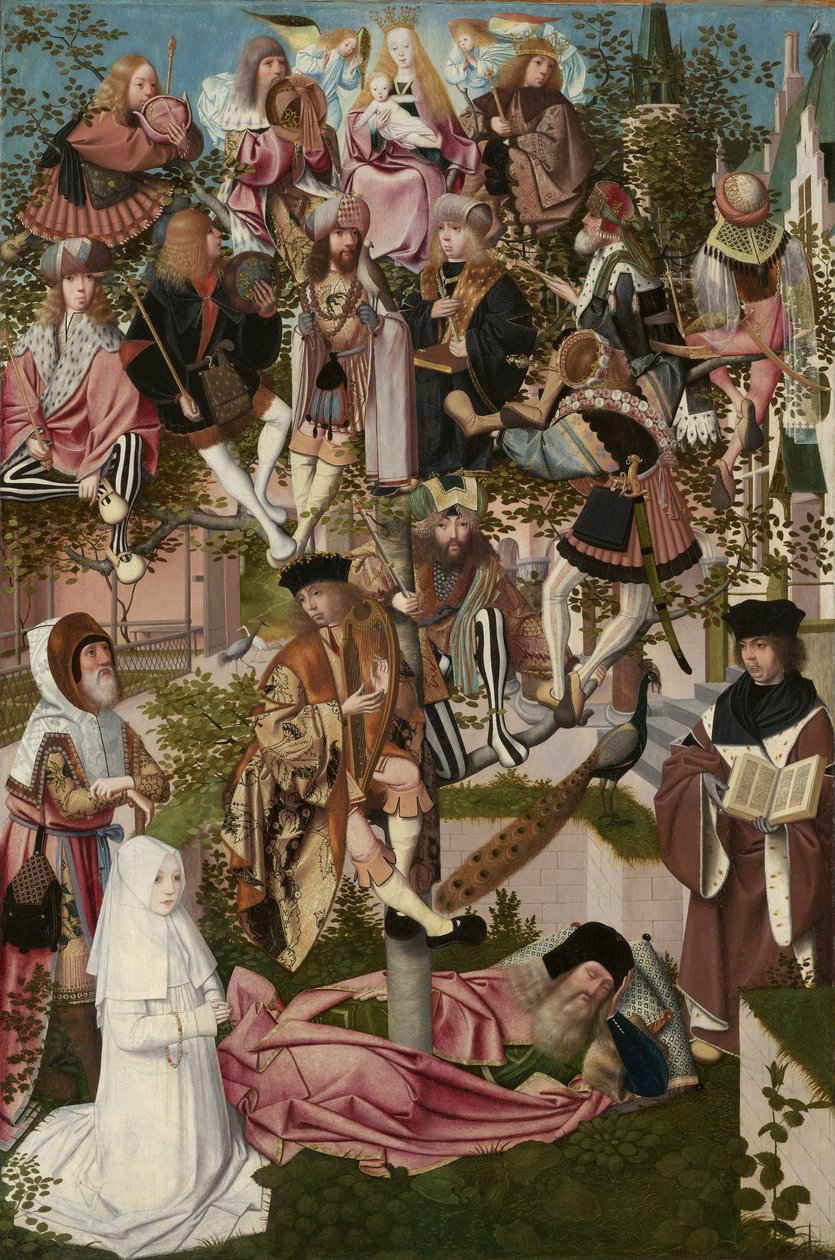 耶西树，c.1500 作者 Geertgen Tot Sint Jans