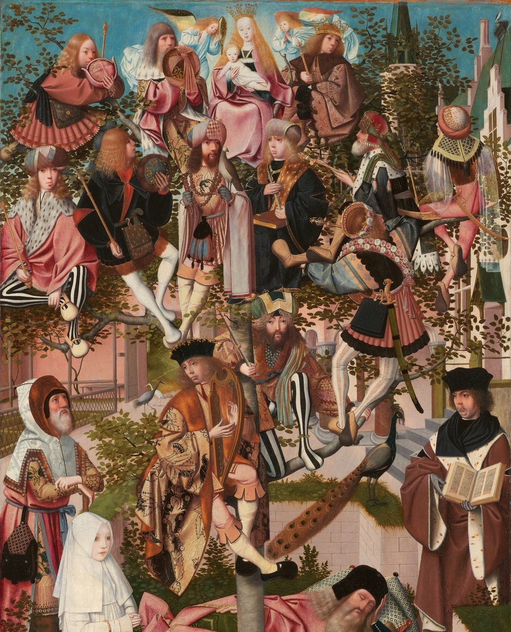 耶西之树 作者 Geertgen 死了 Sint Jans (圈子)