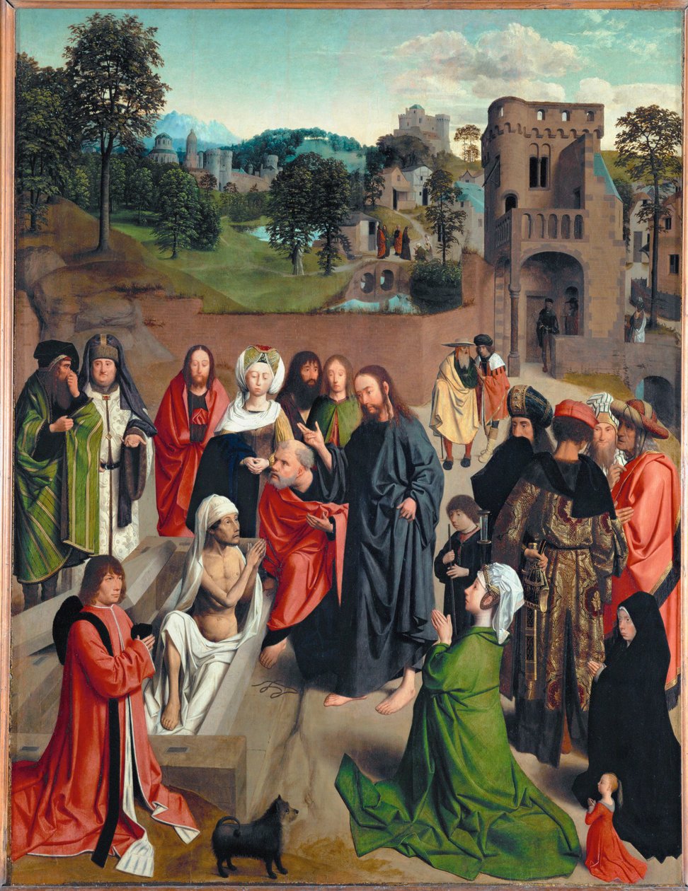 拉撒路的复活 ... 作者 Geertgen Tot Sint Jans