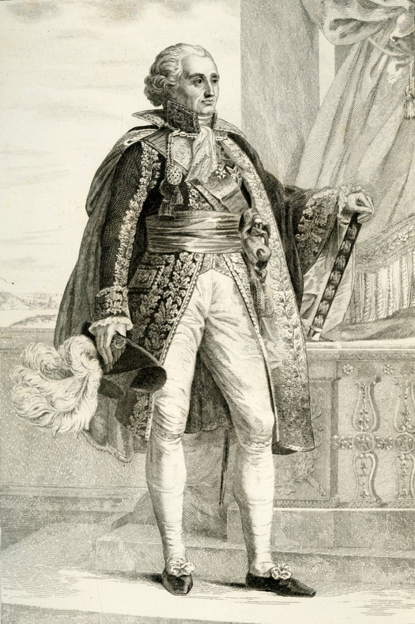 古德·艾德里安·让诺·德·蒙西（Good Adrien Jeannot de Moncey），1804年，1839年。 作者 吉尔