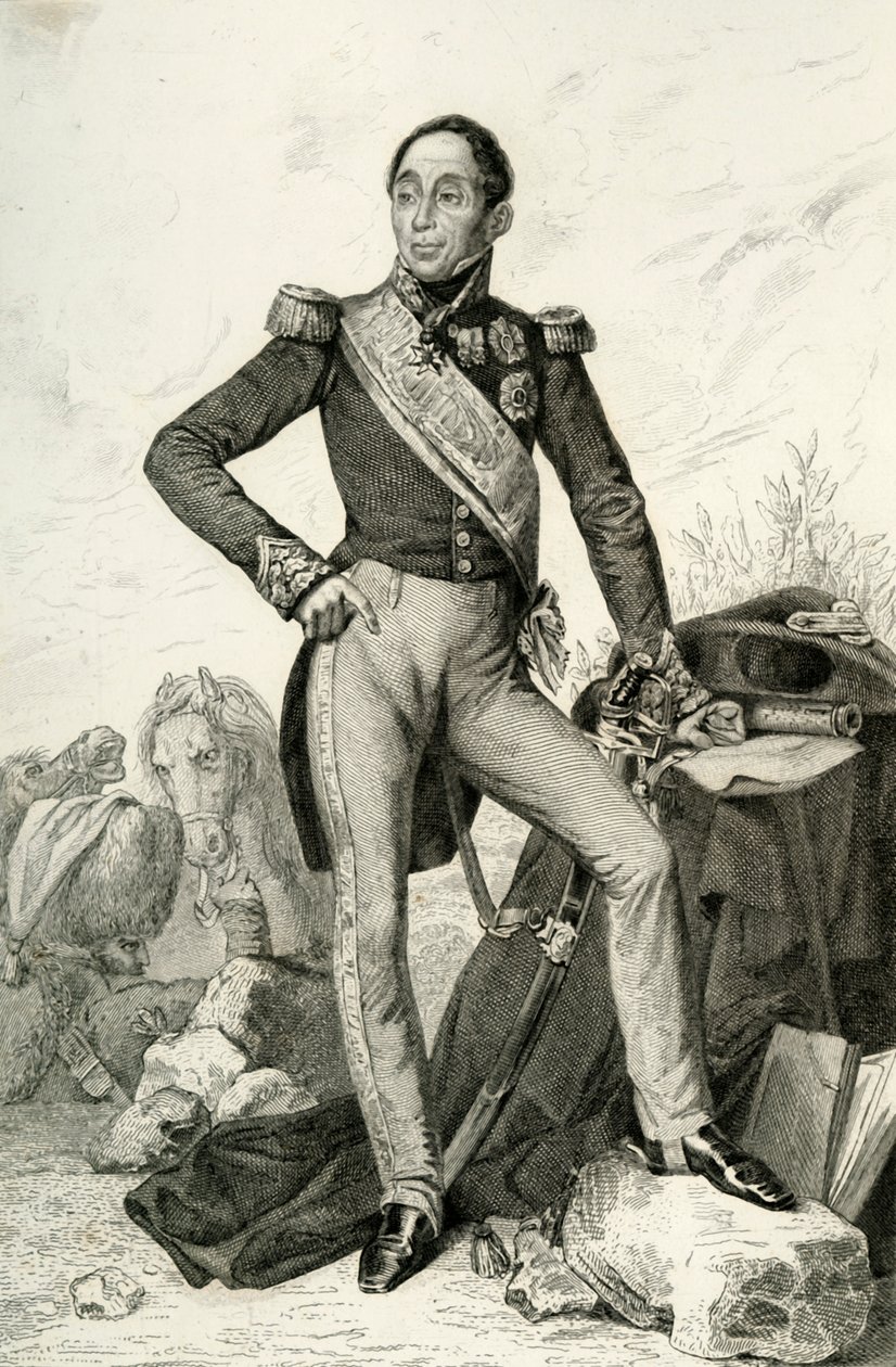 伊曼纽尔·德·格鲁希（Emmanuel de Grouchy），侯爵·德·格鲁希侯爵（Marquis de Grouchy），1804年，1839年。 作者 吉尔