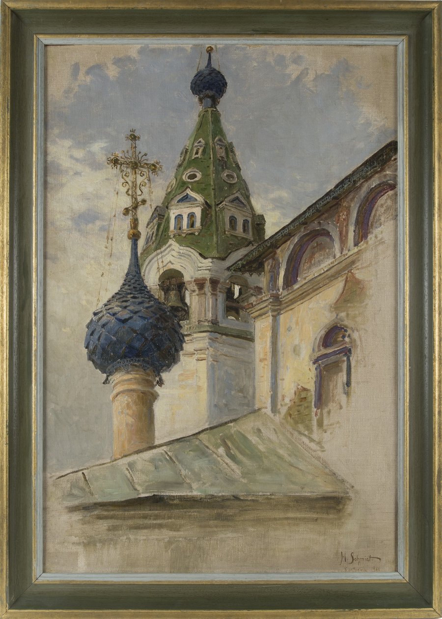 科斯特罗马的大天使迈克尔教堂，1910年 作者 Genrikh Genrikhovich Schmidt