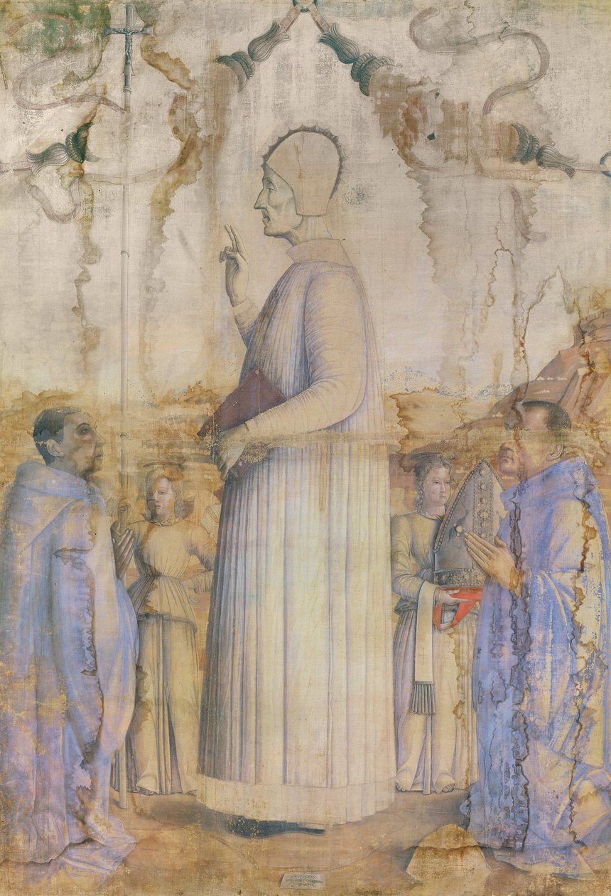Saint Lawrence Giustiniani（1381-1455），1465 作者 外邦人贝里尼