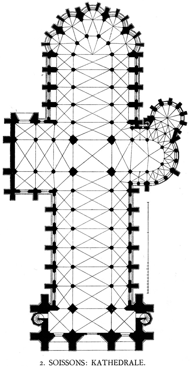 苏瓦松大教堂 作者 格奥尔格·德希奥，古斯塔夫·冯·贝佐德