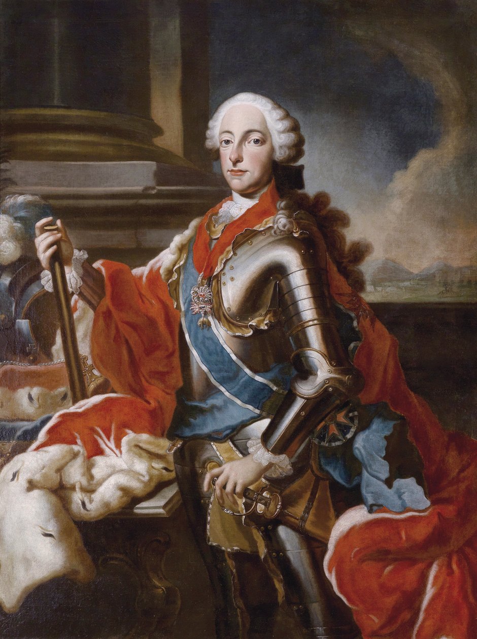 马克西米利安三世约瑟夫，巴伐利亚选民（1727-1777）的肖像 作者 乔治·德斯马里斯
