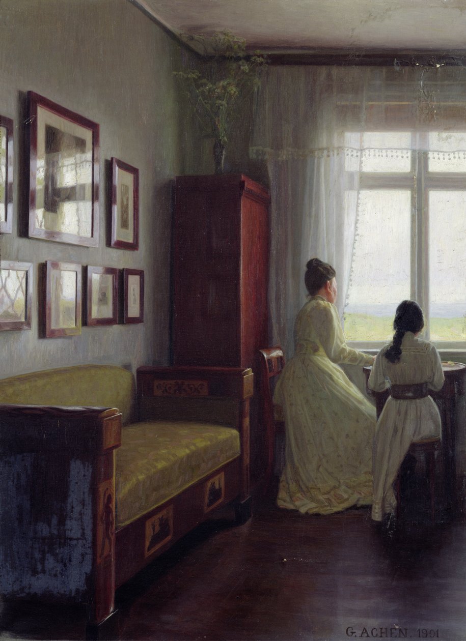 内政，1901年 作者 乔治·尼古拉·阿亨（Georg Nicolai Achen）