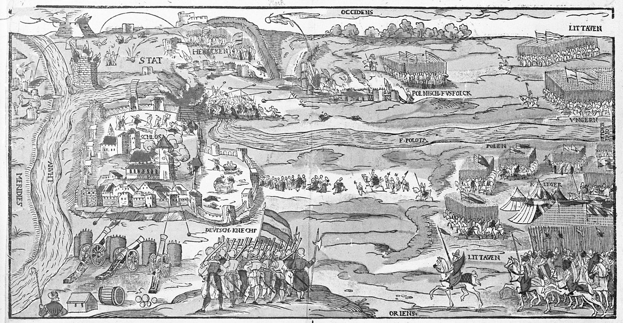 1579年的波洛茨克围城 作者 麦克长老乔治