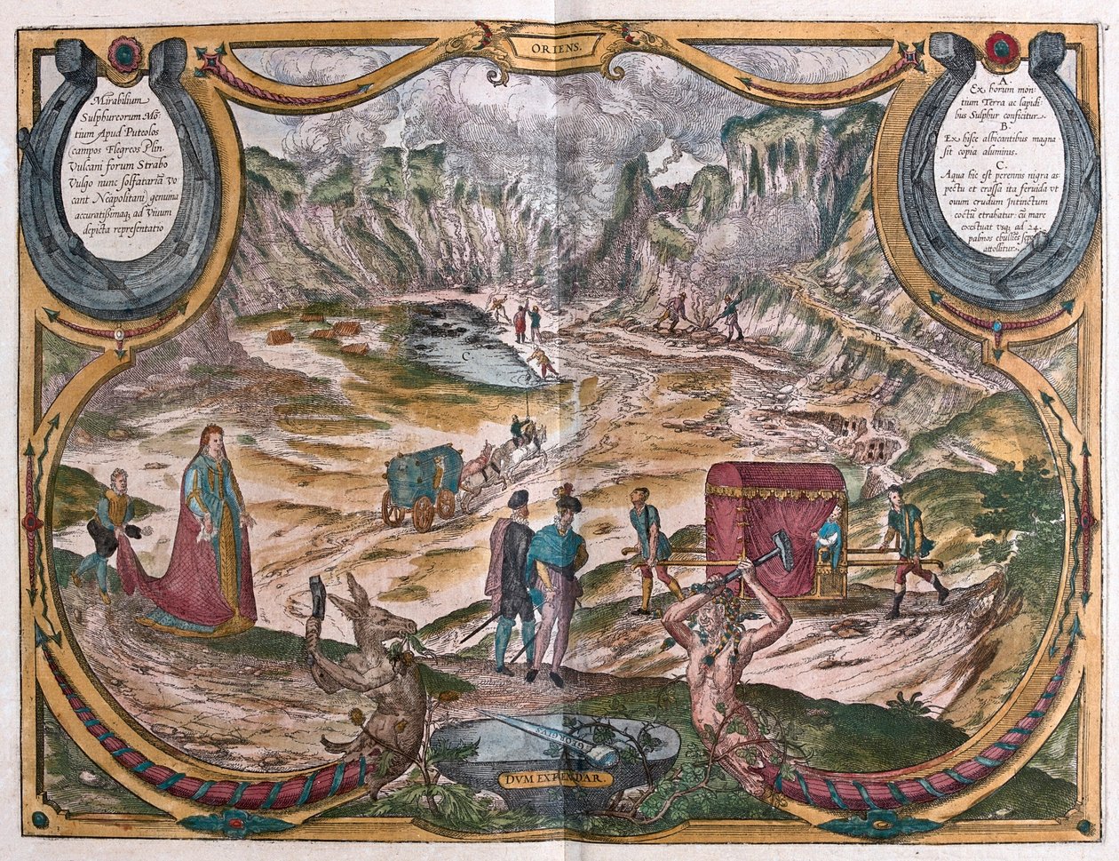 Campi Flegrei - Solfatara di Napoli, Italy in 