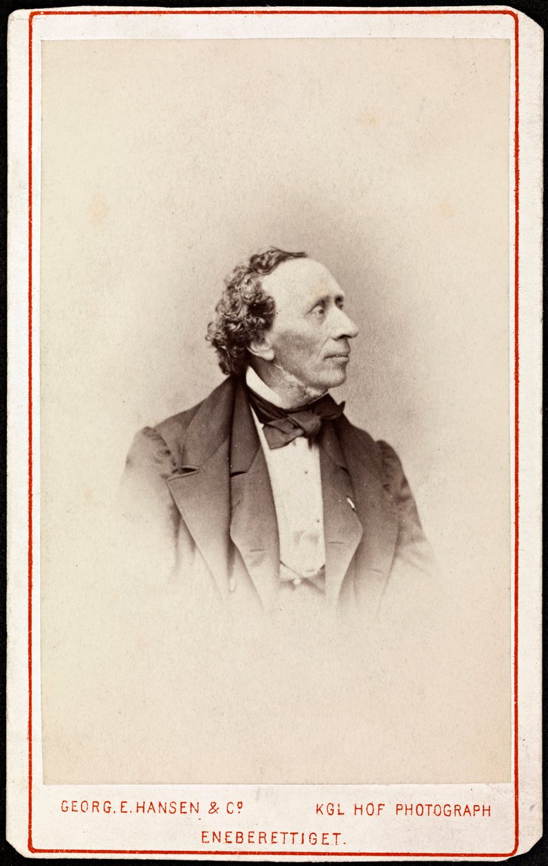 Portrait of Hans Christian Andersen (1805-1875), by Hansen, Georg Emil (1833-1891). Photograph, c. 1871. Private Collection 作者 乔治·埃米尔·汉森（Georg Emil Hansen）