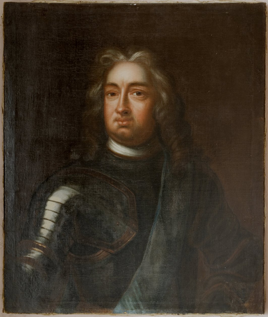 Charles I de Hesse Cassel - 查理一世 (1654-1730) 的肖像，黑森-卡塞尔伯爵领地，施罗德，乔治·恩格尔哈德 (1684-1750)。 布面油画。 尺寸：83x69 厘米。 斯德哥尔摩国家博物馆 作者 乔治·恩格哈特·施罗德