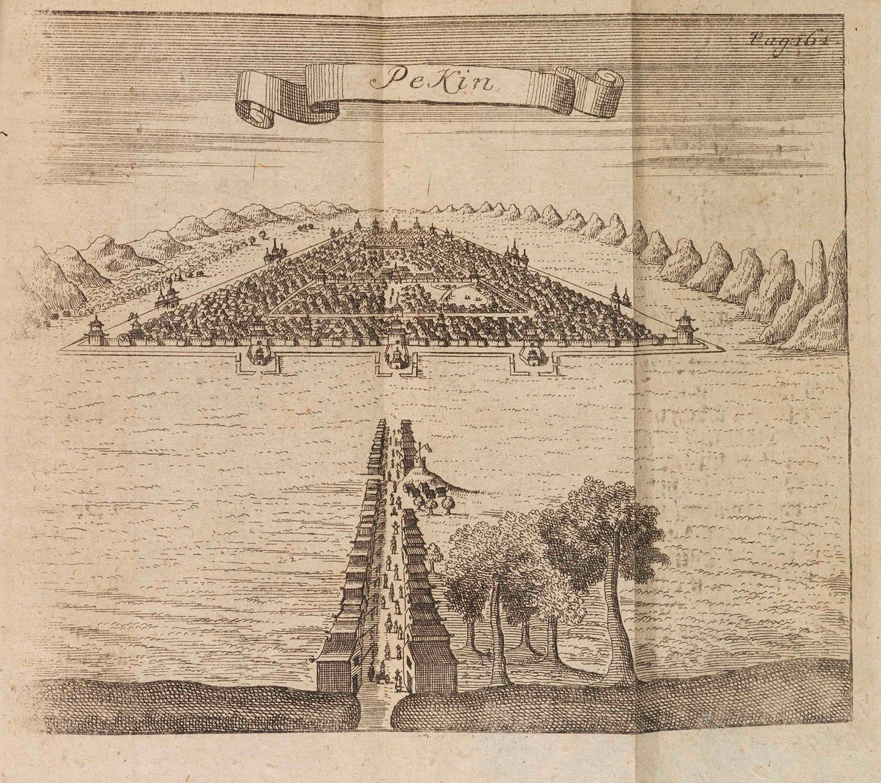 北京。沙皇彼得一世大帝安排的赴京使团的游记，1719年。 作者 无畏的乔治·约翰