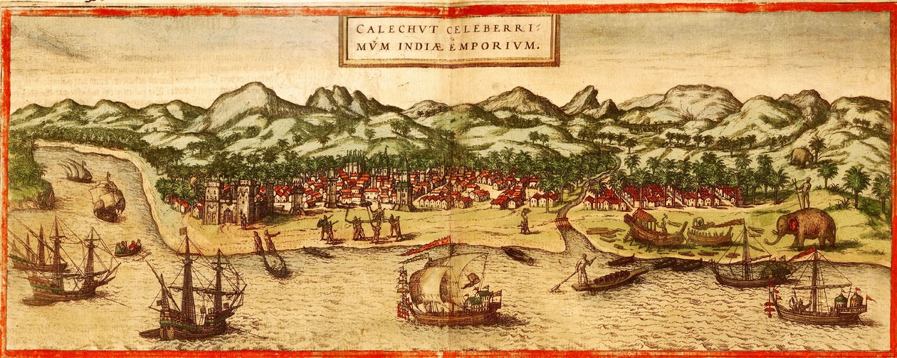 卡利卡特 作者 格奥尔格和霍根伯格·弗朗茨 (1535-90) 布劳恩