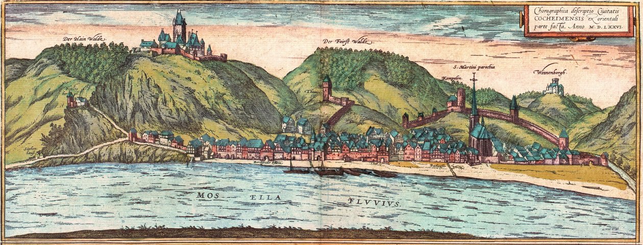 科赫姆 作者 格奥尔格和霍根伯格·弗朗茨 (1535-90) 布劳恩