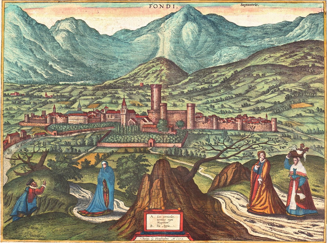 意大利丰迪 作者 格奥尔格和霍根伯格·弗朗茨 (1535-90) 布劳恩