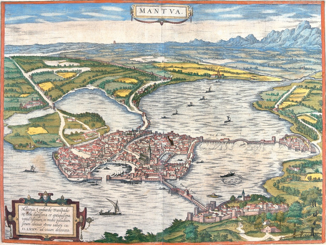 意大利曼图亚 作者 格奥尔格和霍根伯格·弗朗茨 (1535-90) 布劳恩