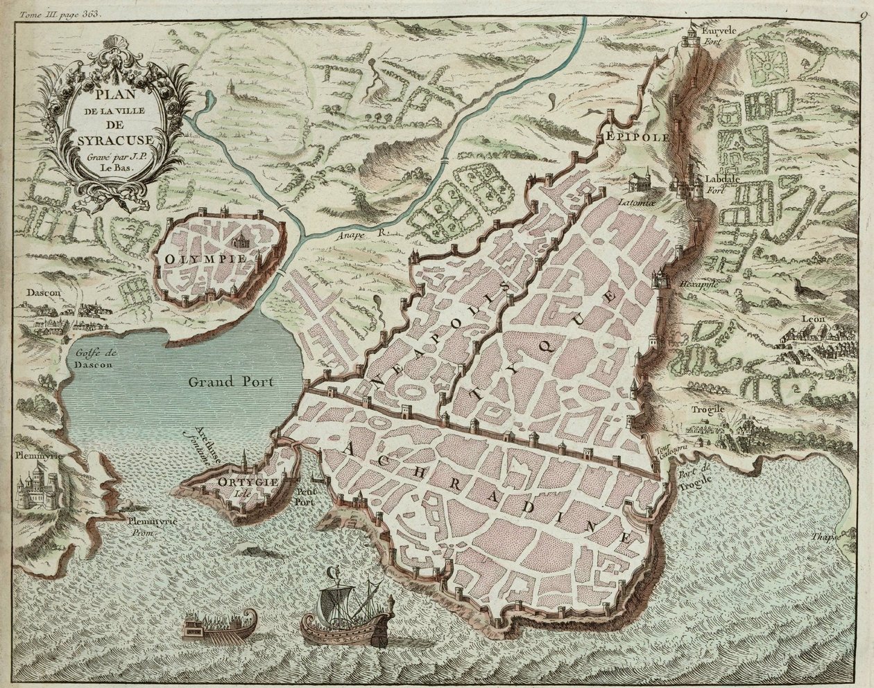西西里岛 作者 格奥尔格和霍根伯格·弗朗茨 (1535-90) 布劳恩