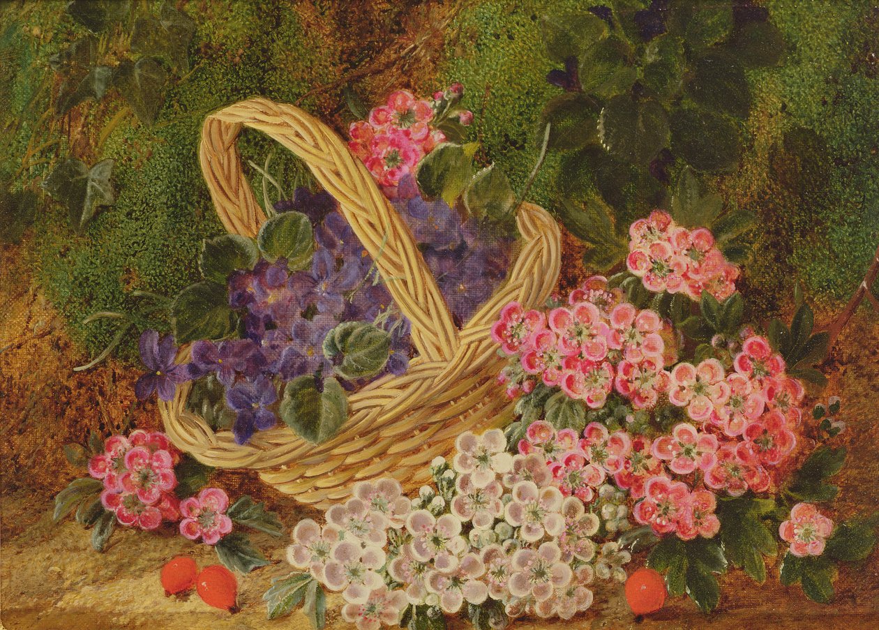 篮子里的鲜花 作者 乔治·克莱尔