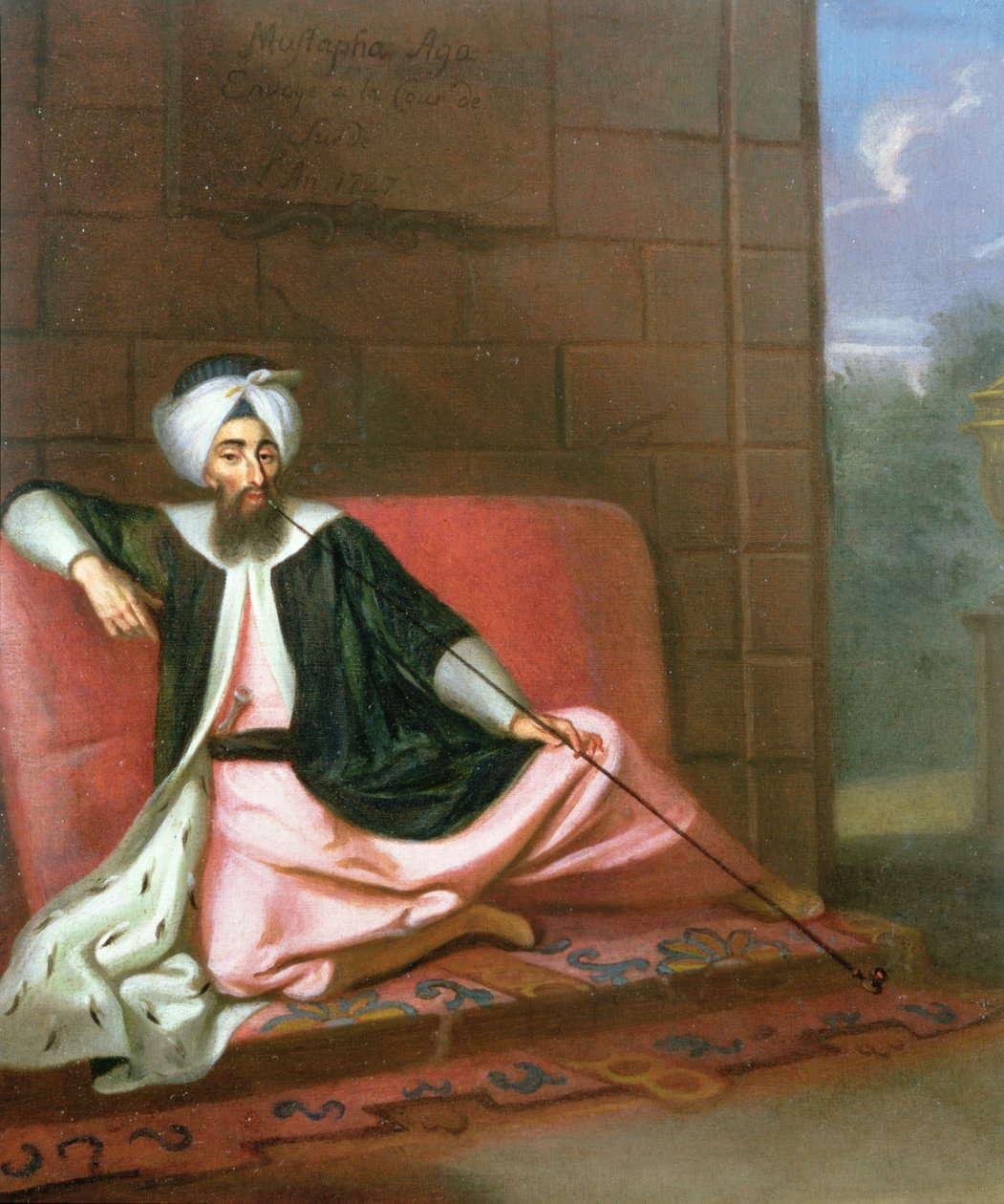 1727年，Mustapha Aga使者的肖像到瑞典法院 作者 乔治·恩格哈特·施罗德