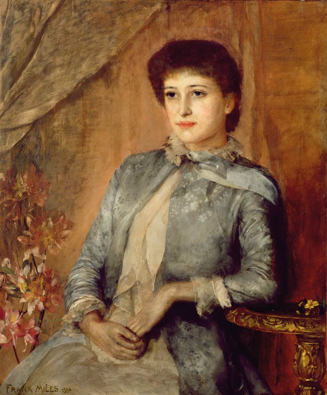 Lily Langtry的肖像，1884年 作者 乔治·弗兰克·迈尔斯