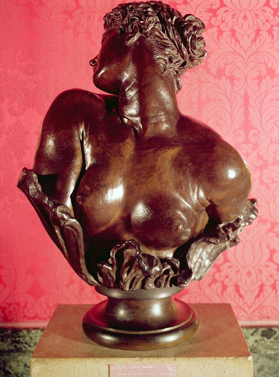 Clytie，c.1868（铜牌） 作者 乔治·弗雷德里克·沃茨