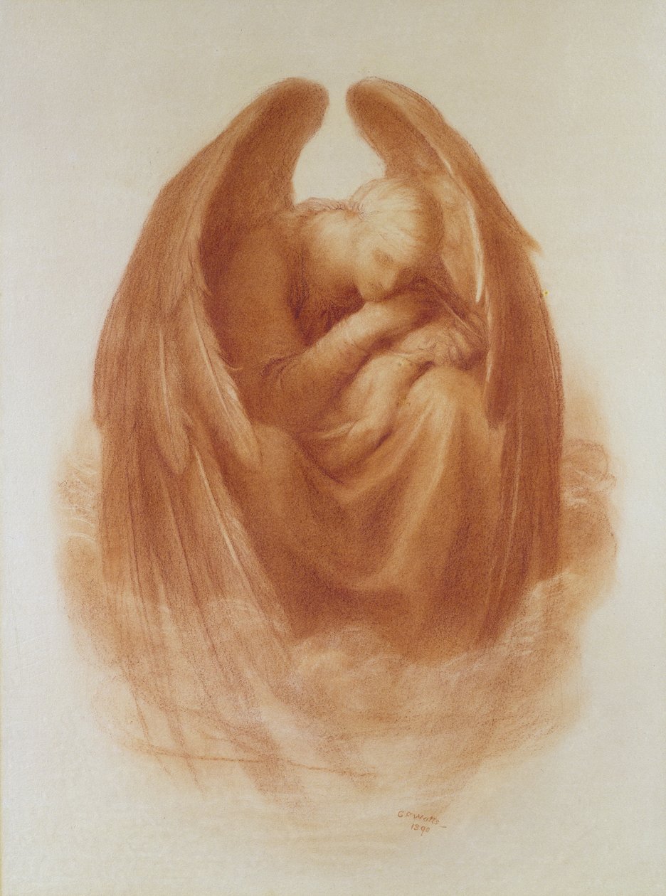 Death Crowning Innocence，1890 作者 乔治·弗雷德里克·沃茨