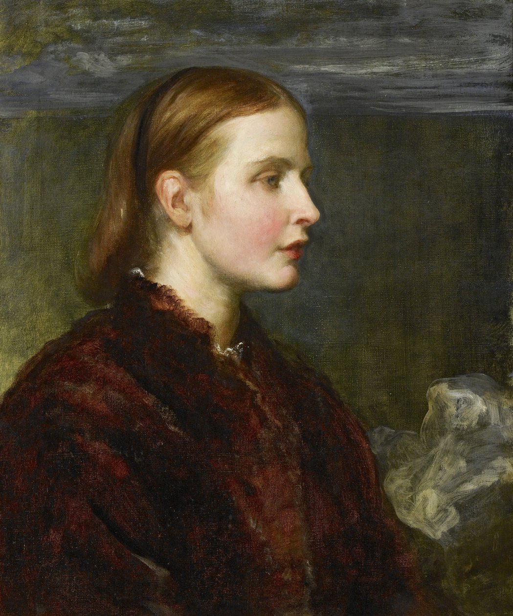 Miss Eliza Ann Ogilvy，1866年 作者 乔治·弗雷德里克·沃茨
