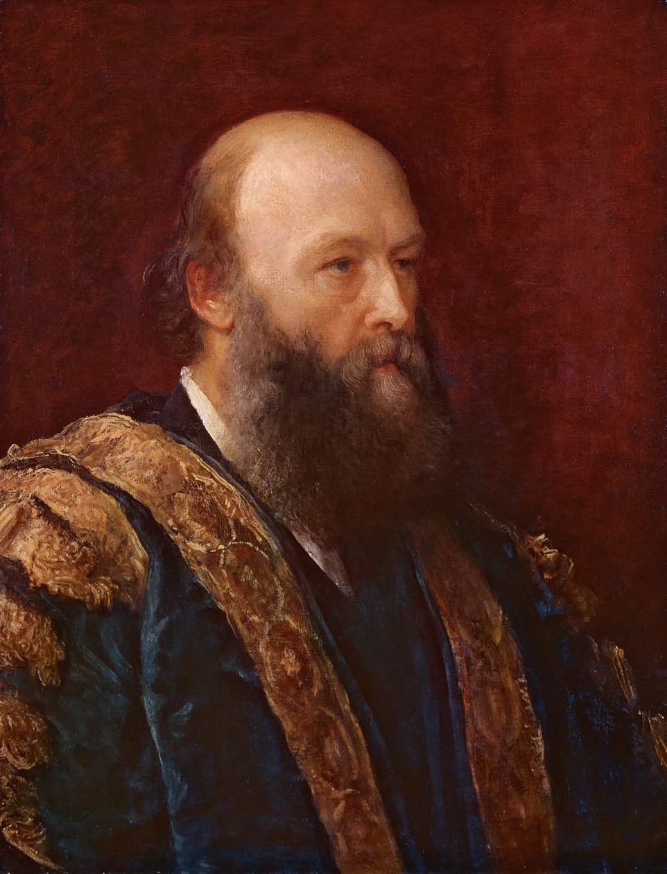 Robert Arthur Talbot Gascoyne-Cecil，1882年索尔兹伯里Marquess 作者 乔治·弗雷德里克·沃茨