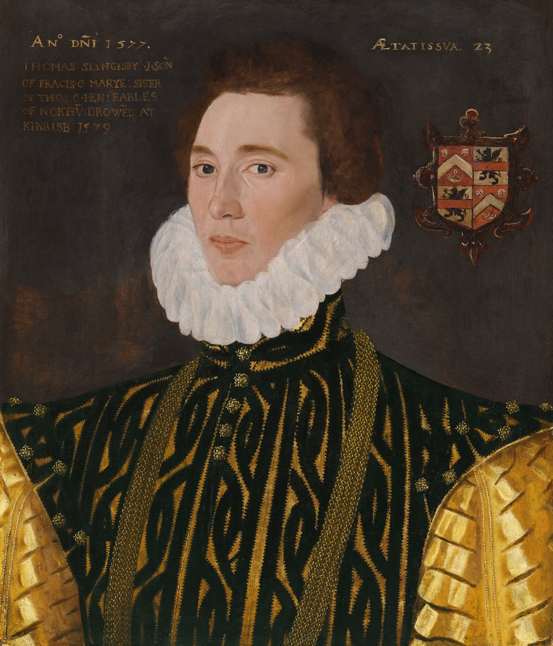 Thomas Slingsby的肖像（1556-1579） 作者 乔治·高尔