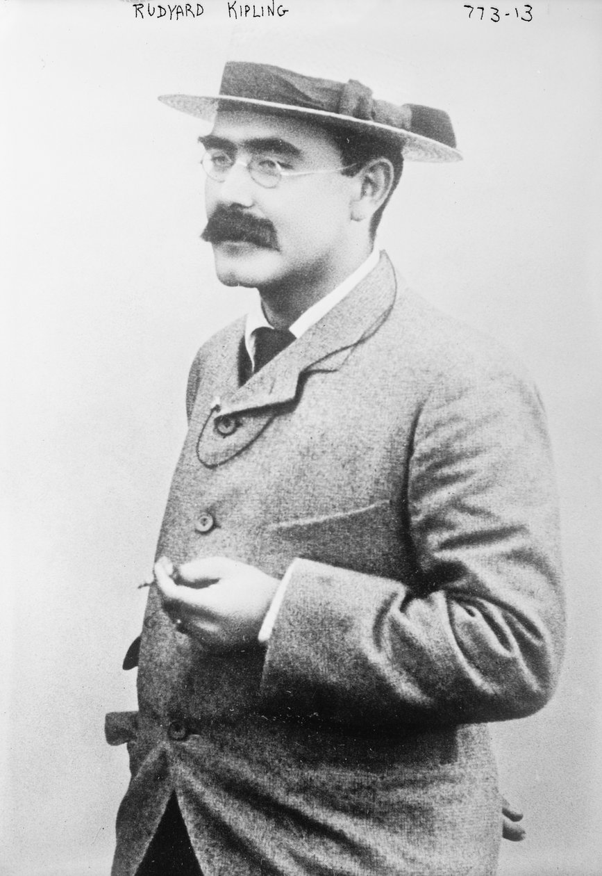 Rudyard Kipling，1908年 作者 乔治·格兰瑟姆·贝恩