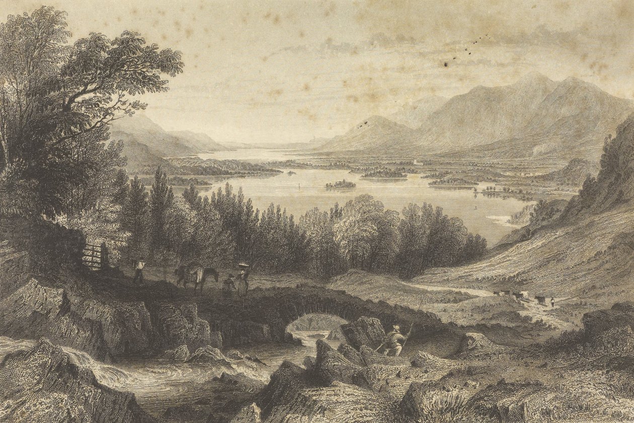 Derwent und Bassenthwaite Lakes， 作者 乔治·皮克林