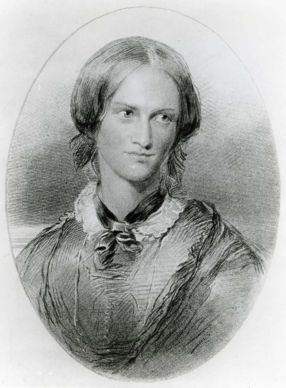 Charlotte Bronte，由James Charles Armytage雕刻，1850年 作者 乔治·里士满