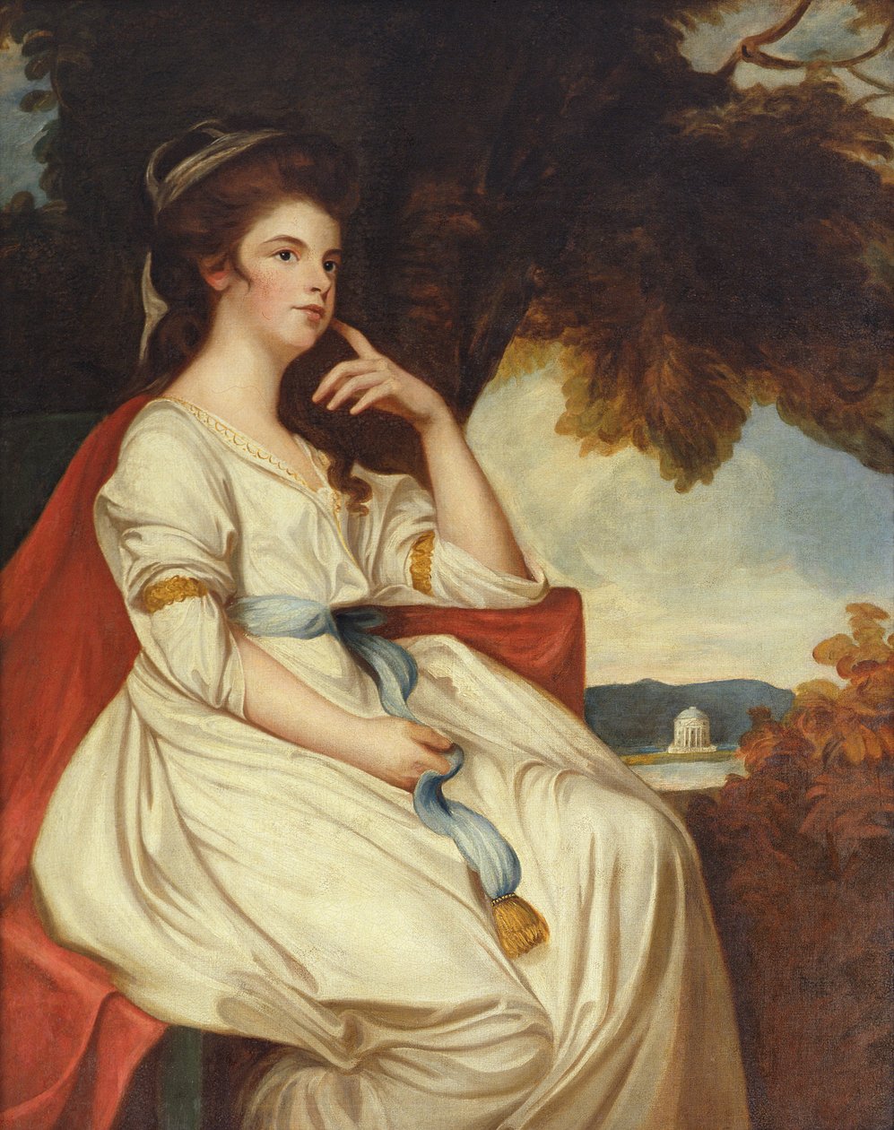 Isabella Curwen，18世纪 作者 乔治·罗姆尼
