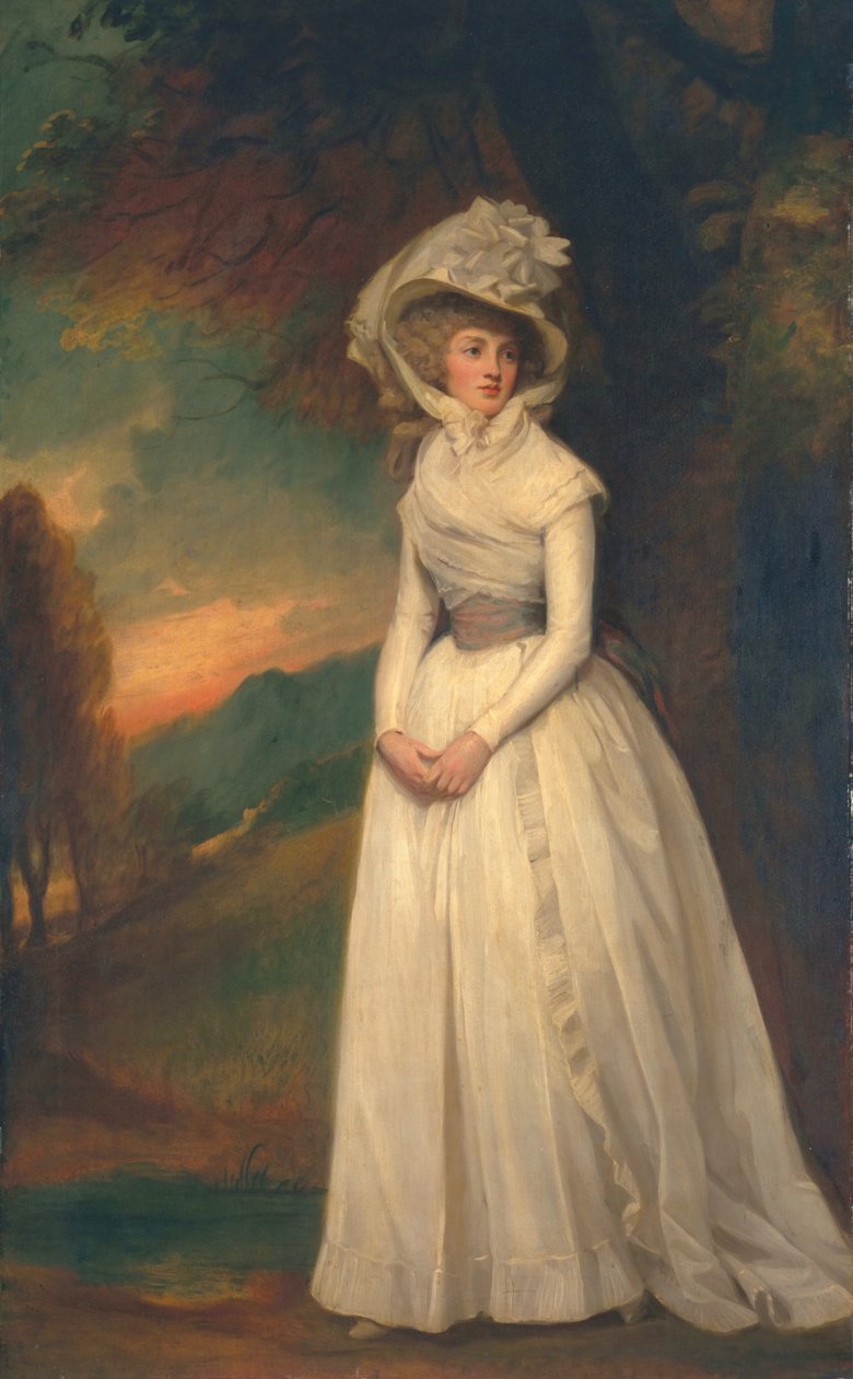Penelope Lee Acton，1791年 作者 乔治·罗姆尼