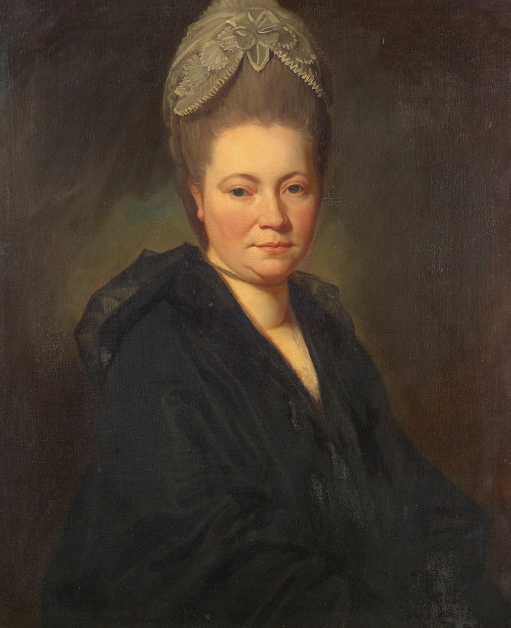 Marie-Jean Gomm夫人的肖像。 作者 乔治·罗姆尼