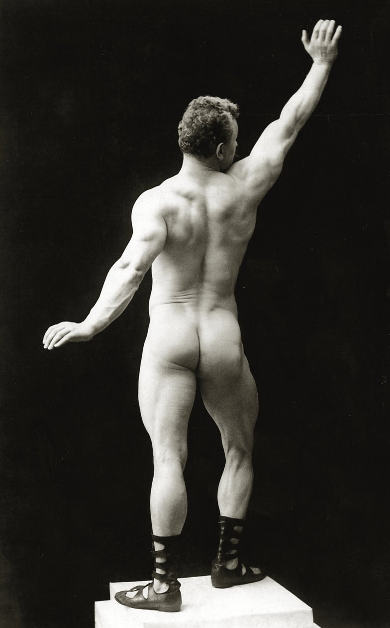 Eugen Sandow，古典古希腊罗马姿势，c.1894 作者 乔治·斯特克尔