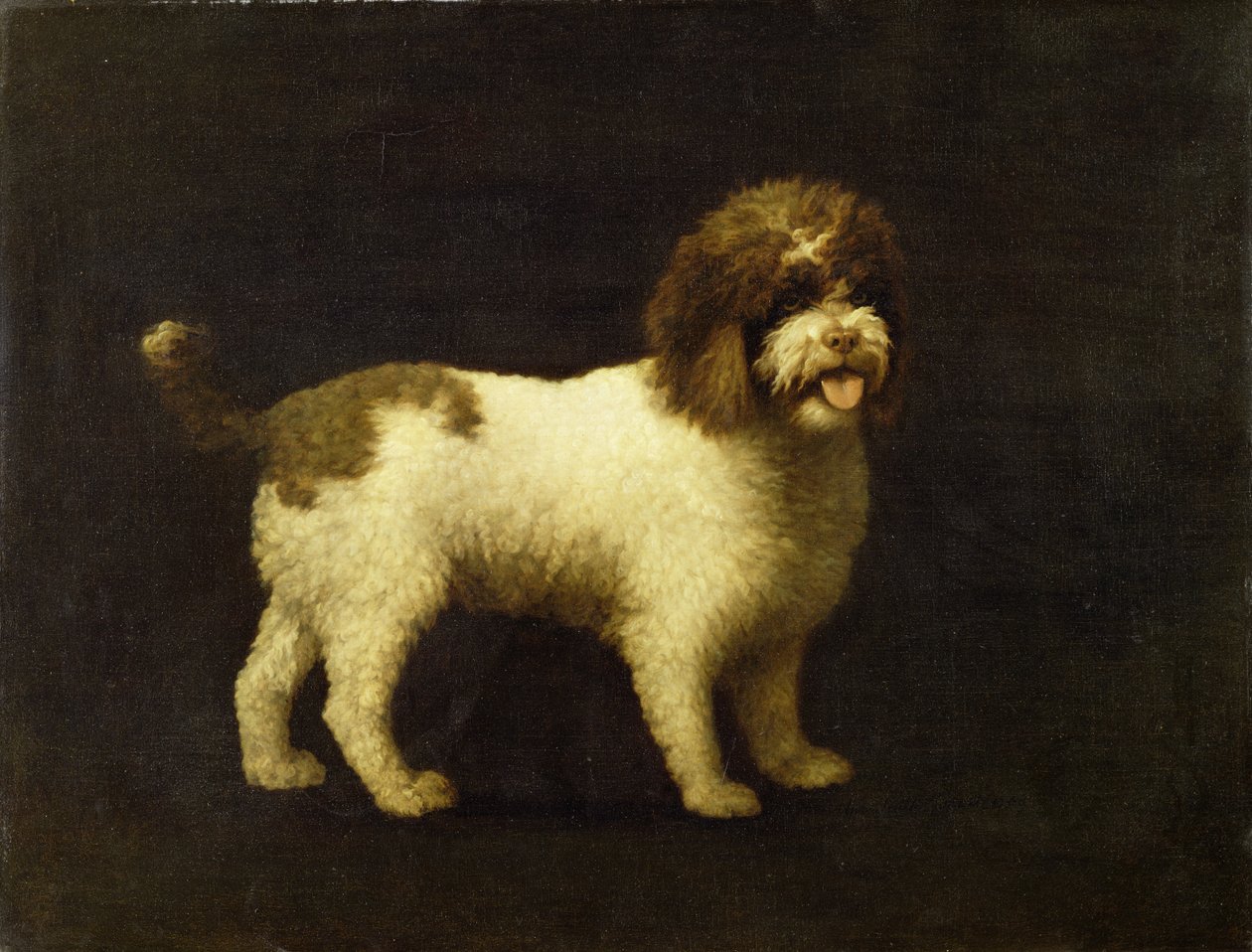 水猎犬，1769年 作者 乔治·斯塔布斯