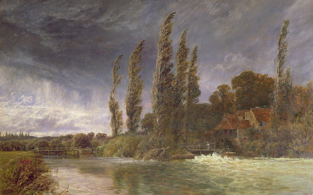 Iffley Mill，1884年 作者 乔治·维卡特·科尔