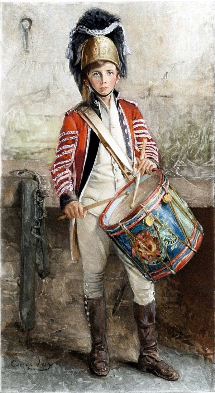 一个英国鼓手boy.nFrench：一个英语鼓.n 作者 乔治·威廉·乔伊