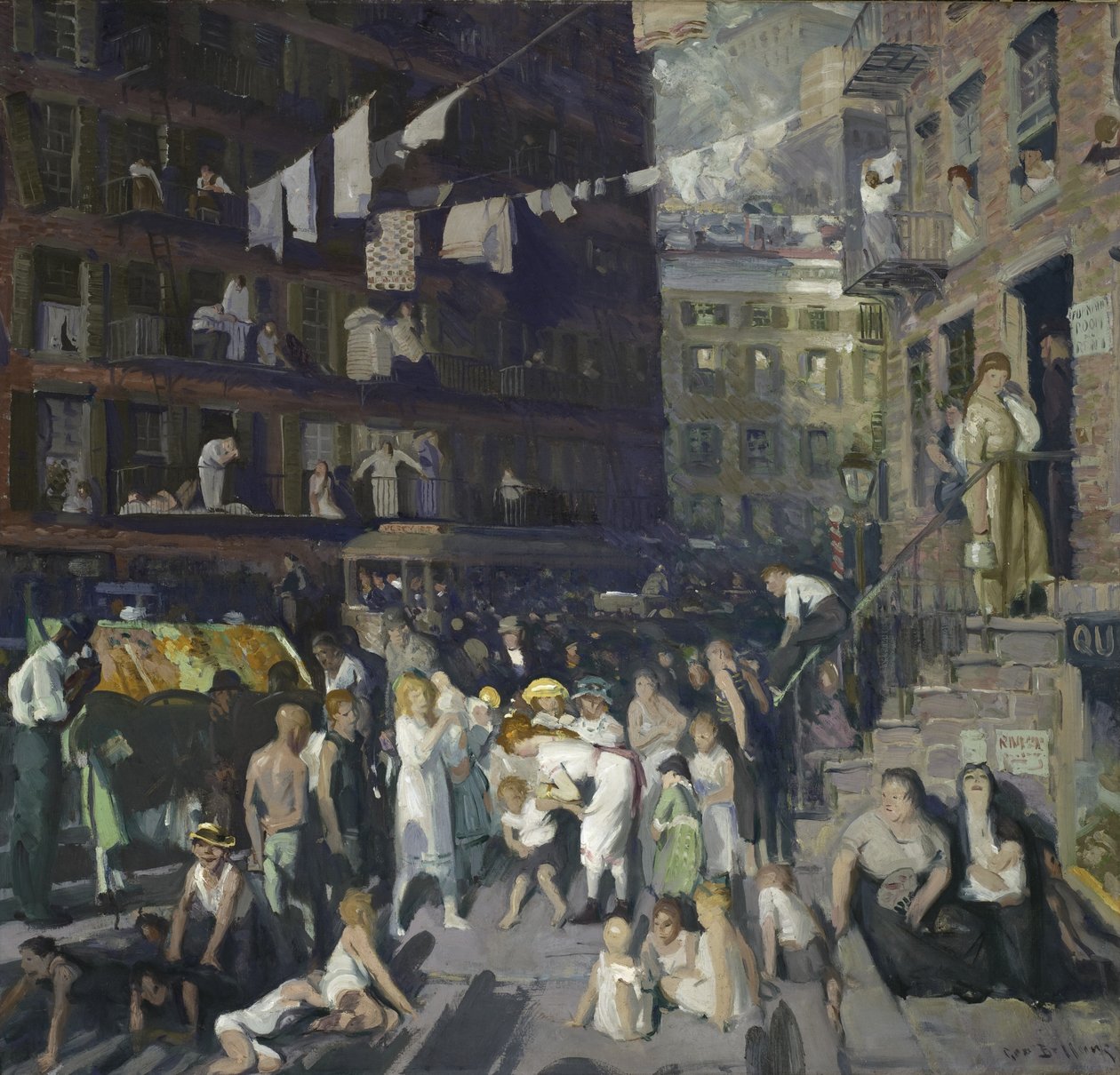 Cliff Dwellers，1913 作者 乔治·韦斯利·贝洛斯