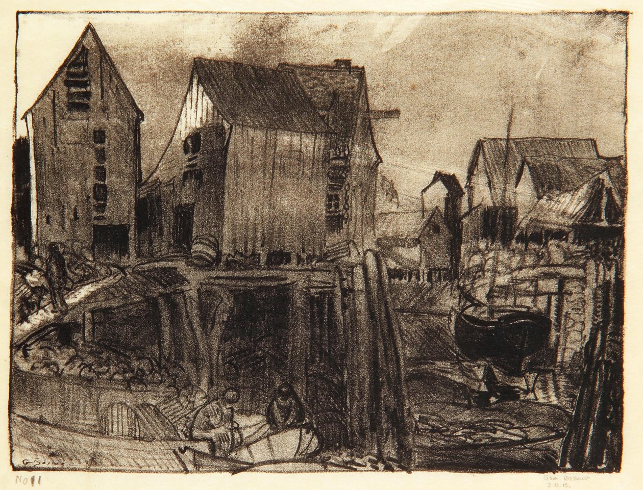 Matinicus，1916年 作者 乔治·韦斯利·贝洛斯