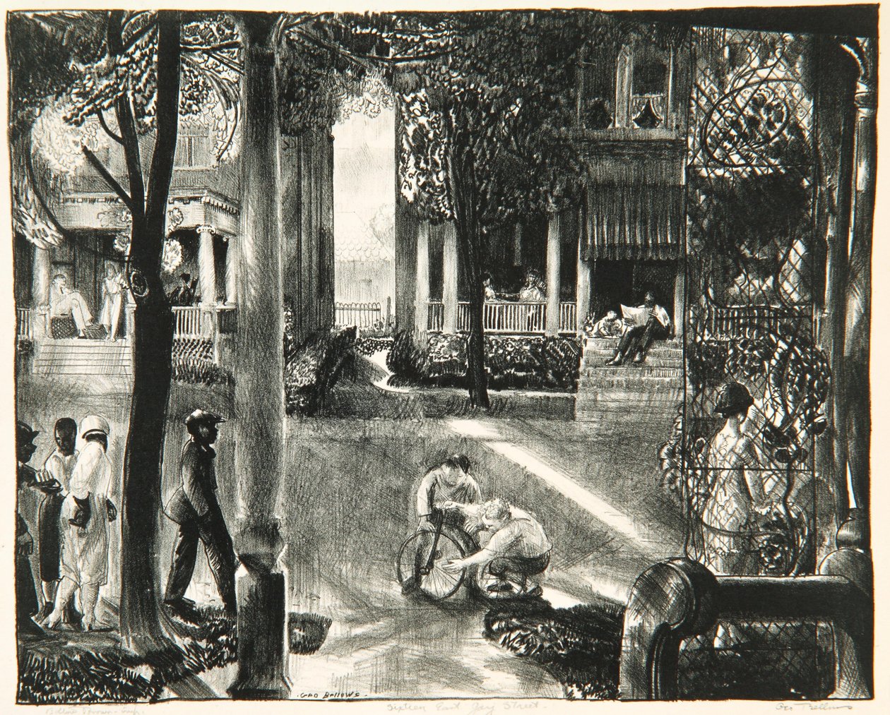 十六世同志街，1923-24 作者 乔治·韦斯利·贝洛斯